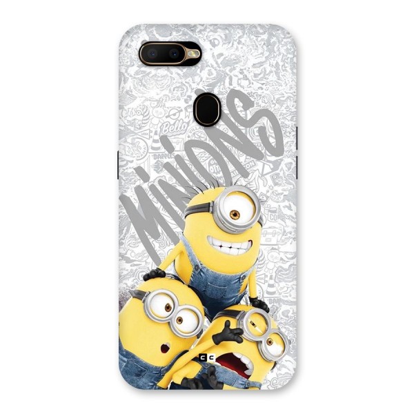 Minions Typo Back Case for Oppo A5s