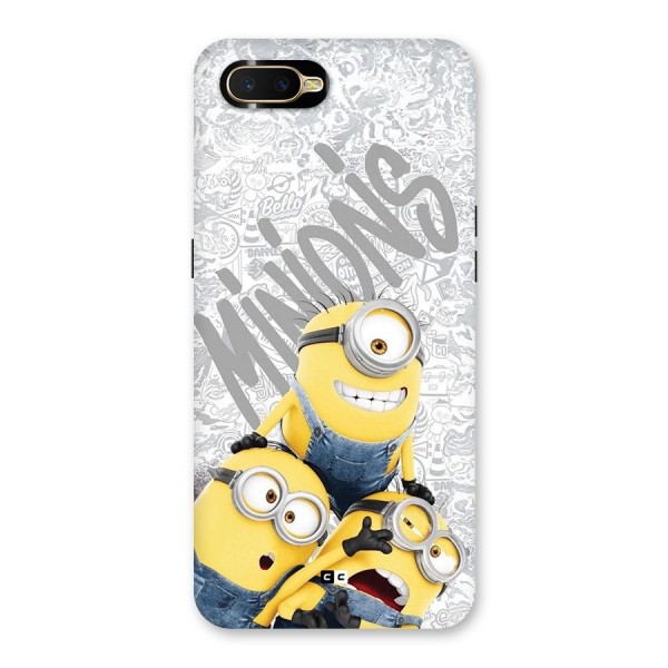 Minions Typo Back Case for Oppo K1