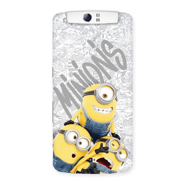 Minions Typo Back Case for Oppo N1
