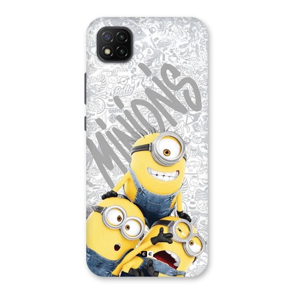 Minions Typo Back Case for Poco C3