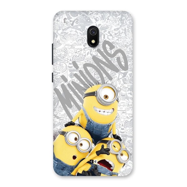 Minions Typo Back Case for Redmi 8A
