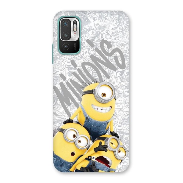 Minions Typo Back Case for Redmi Note 10T 5G