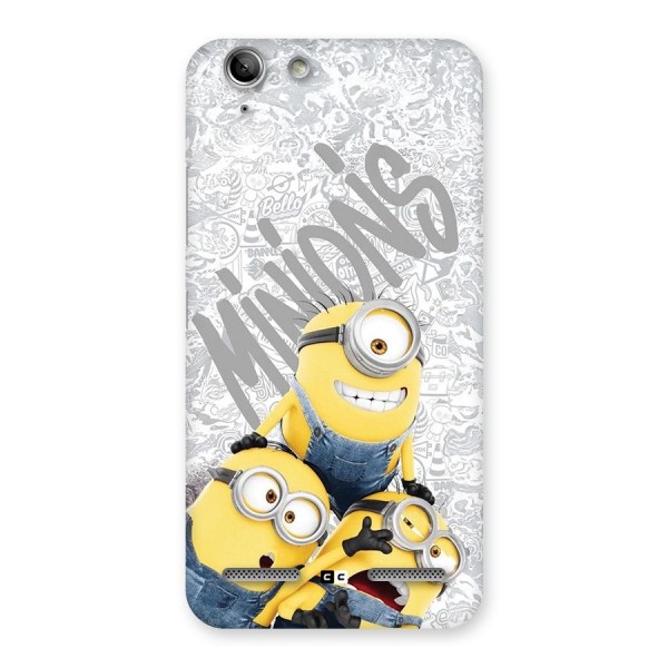 Minions Typo Back Case for Vibe K5