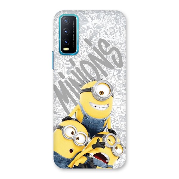 Minions Typo Back Case for Vivo Y12s
