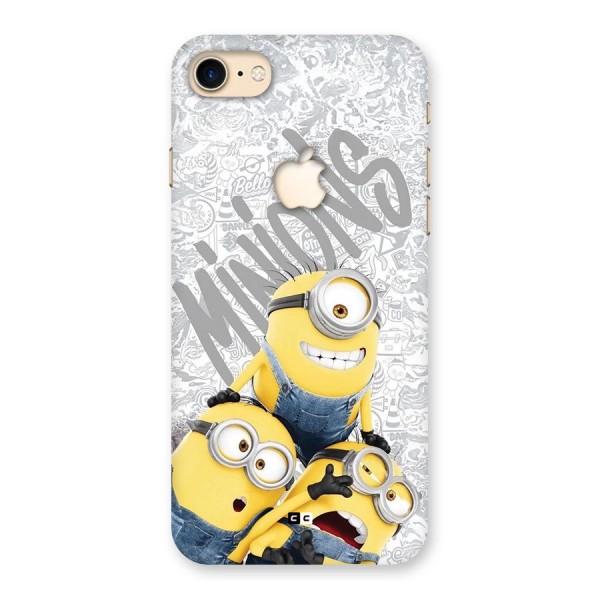 Minions Typo Back Case for iPhone 7 Apple Cut
