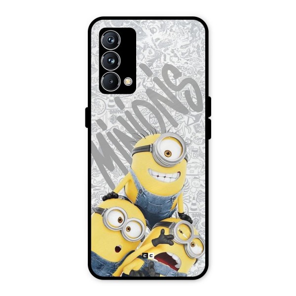 Minions Typo Metal Back Case for Realme GT Master Edition
