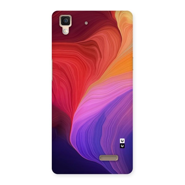 Modern Colors Mix Back Case for Oppo R7