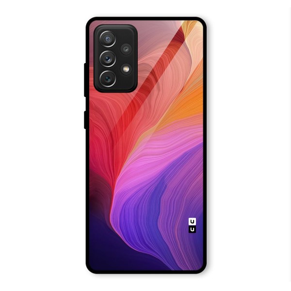 Modern Colors Mix Glass Back Case for Galaxy A72