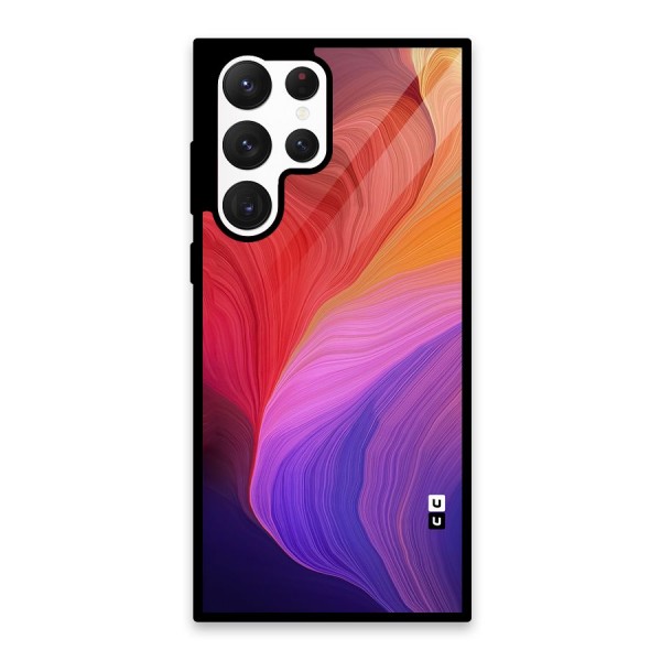 Modern Colors Mix Glass Back Case for Galaxy S22 Ultra 5G