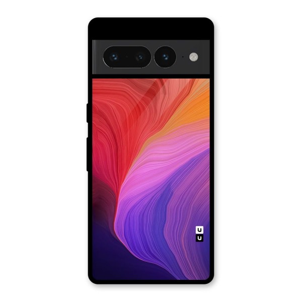 Modern Colors Mix Glass Back Case for Google Pixel 7 Pro