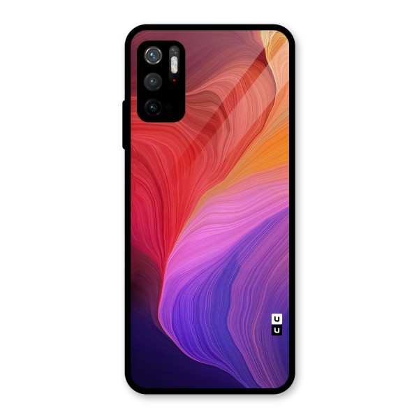Modern Colors Mix Glass Back Case for Poco M3 Pro 5G