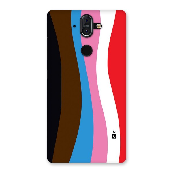 Modern Curves Back Case for Nokia 8 Sirocco
