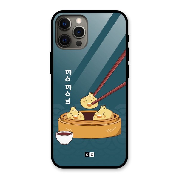 Momos Lover Glass Back Case for iPhone 12 Pro Max