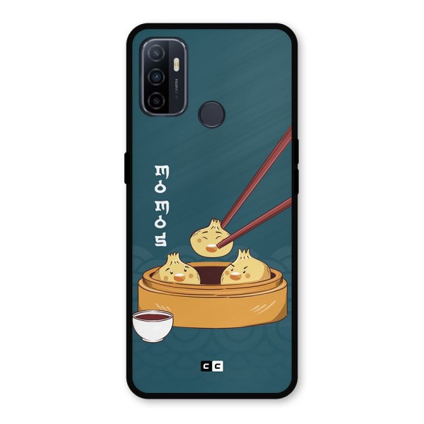 Momos Lover Metal Back Case for Oppo A53