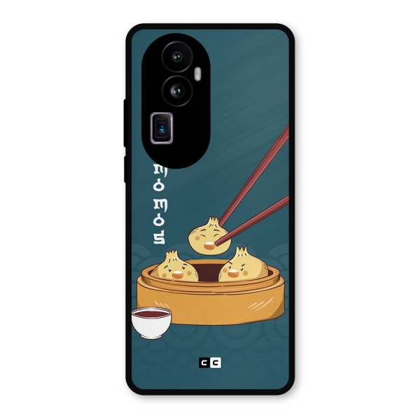 Momos Lover Metal Back Case for Oppo Reno10 Pro Plus