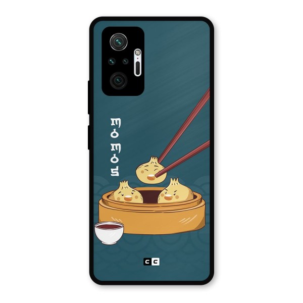 Momos Lover Metal Back Case for Redmi Note 10 Pro Max