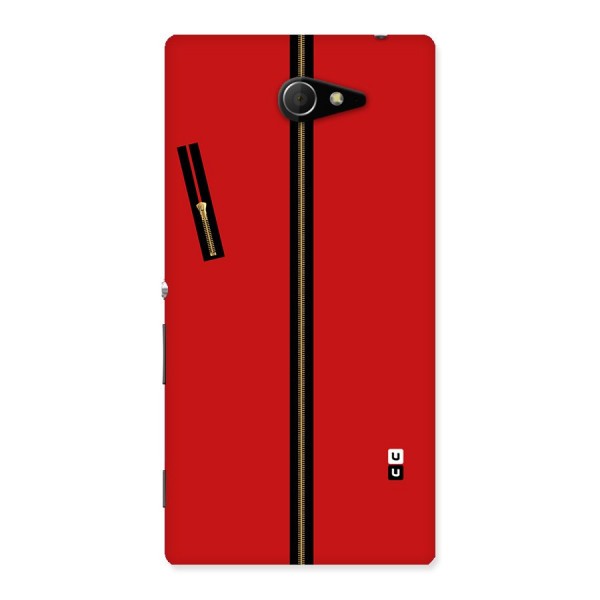 Money Heist Dress Code Minimalist Back Case for Sony Xperia M2