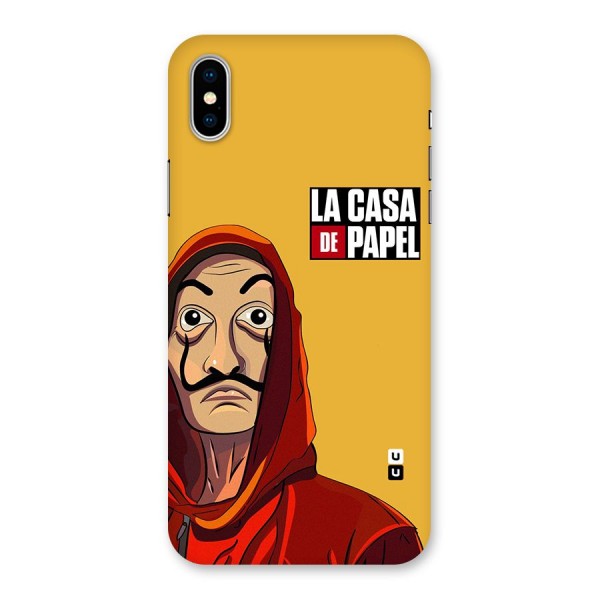 Money Heist La Casa De Papel Back Case for iPhone X