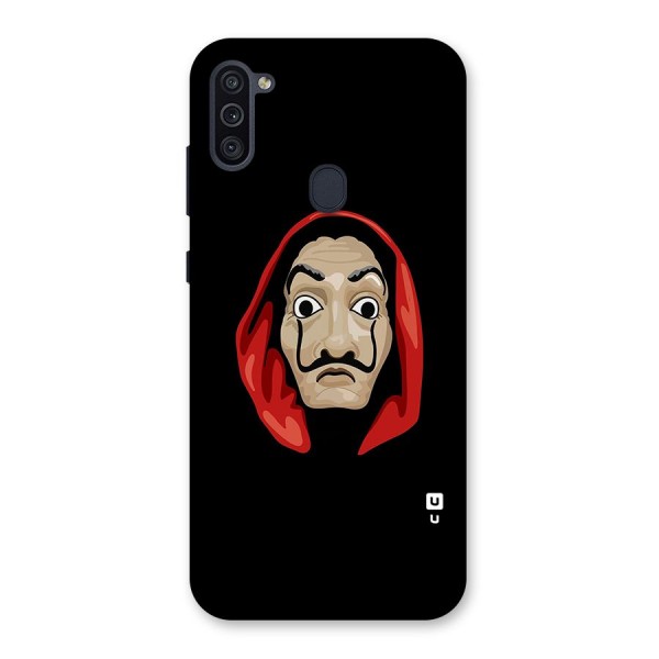Money Heist Mask Back Case for Galaxy M11