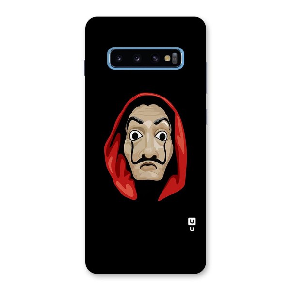 Money Heist Mask Back Case for Galaxy S10 Plus