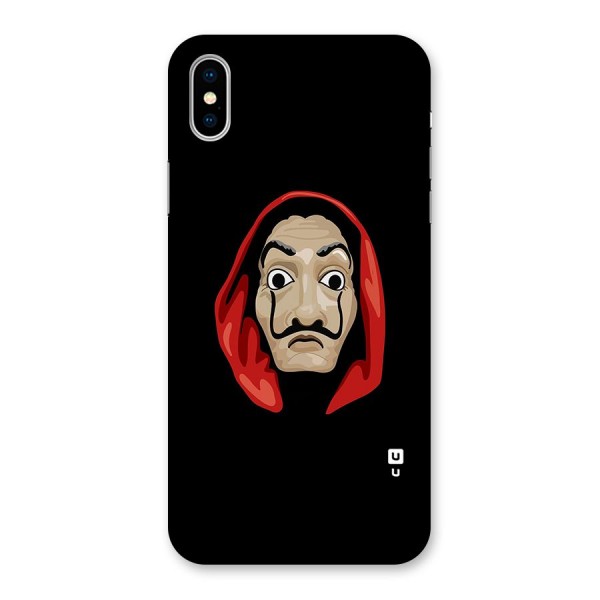 Money Heist Mask Back Case for iPhone X