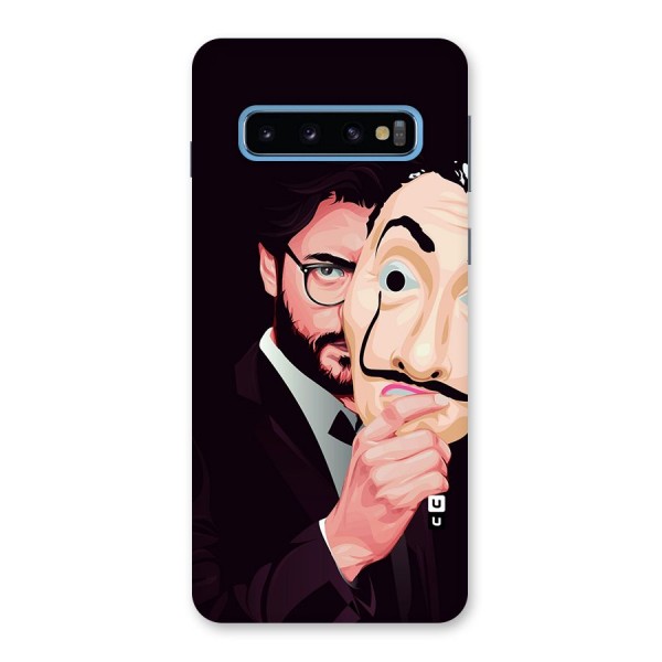 Money Heist Professor Art Back Case for Galaxy S10