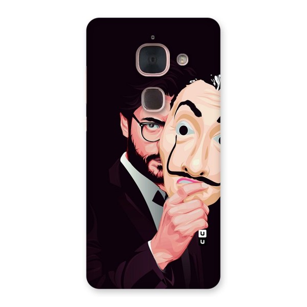 Money Heist Professor Art Back Case for Le Max 2