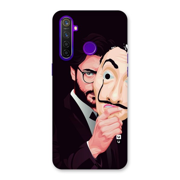 Money Heist Professor Art Back Case for Realme 5 Pro