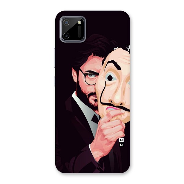 Money Heist Professor Art Back Case for Realme C11