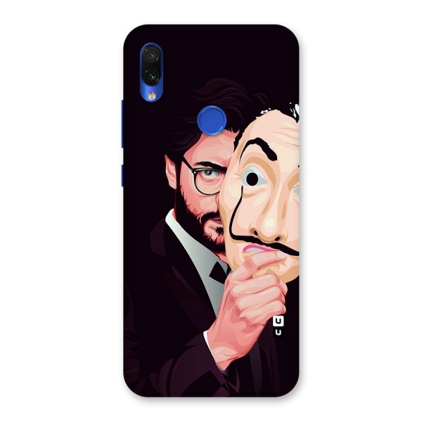 Money Heist Professor Art Back Case for Redmi Note 7S