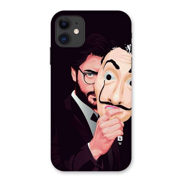 Money Heist Professor Art Back Case for iPhone 11