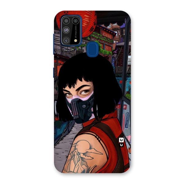 Money Heist Tokyo Mask Back Case for Galaxy M31