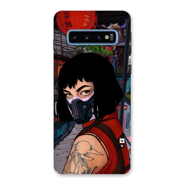 Money Heist Tokyo Mask Back Case for Galaxy S10