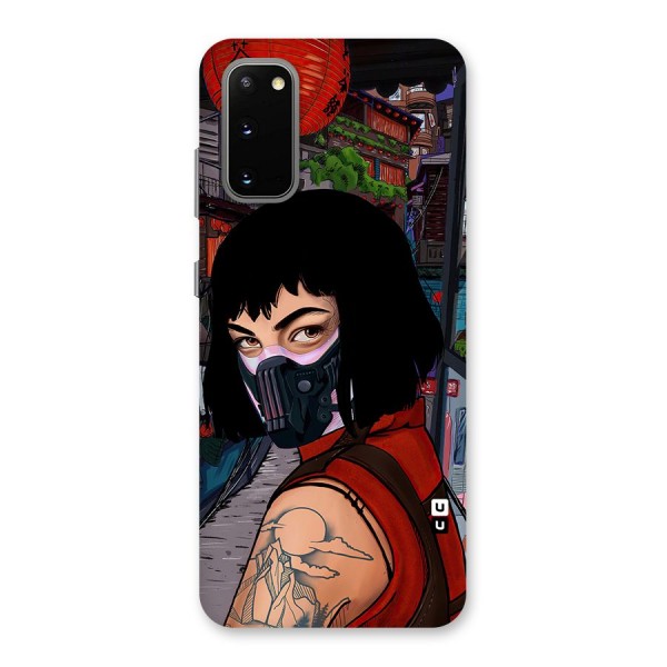 Money Heist Tokyo Mask Back Case for Galaxy S20