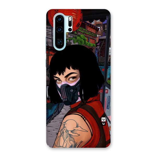 Money Heist Tokyo Mask Back Case for Huawei P30 Pro