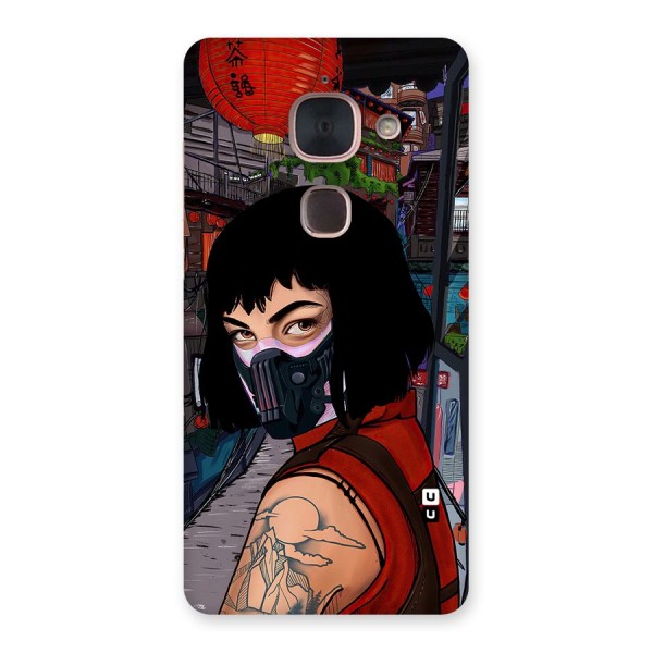 Money Heist Tokyo Mask Back Case for Le Max 2