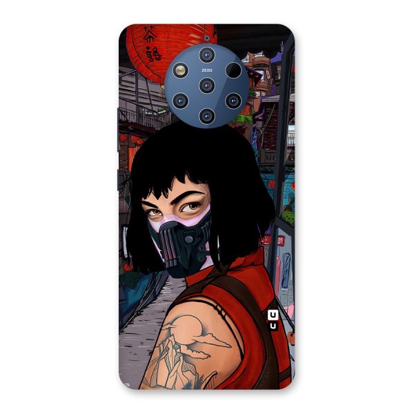 Money Heist Tokyo Mask Back Case for Nokia 9 PureView