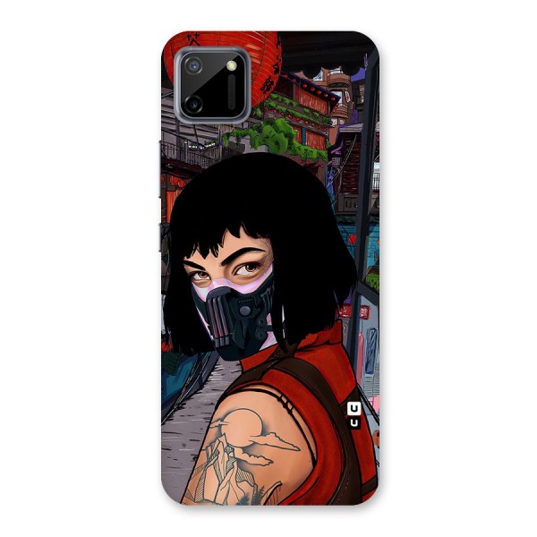 Money Heist Tokyo Mask Back Case for Realme C11