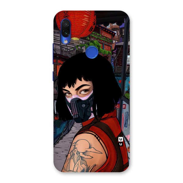 Money Heist Tokyo Mask Back Case for Redmi Note 7S