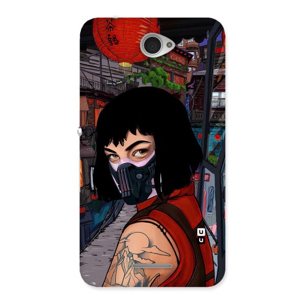 Money Heist Tokyo Mask Back Case for Sony Xperia E4