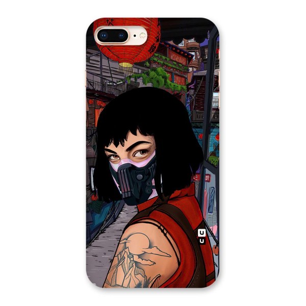 Money Heist Tokyo Mask Back Case for iPhone 8 Plus