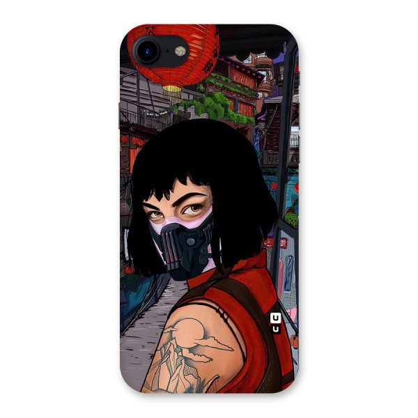 Money Heist Tokyo Mask Back Case for iPhone SE 2020