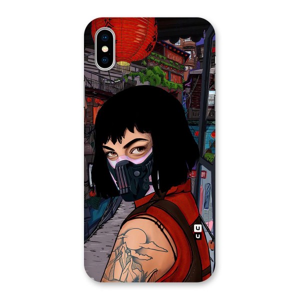 Money Heist Tokyo Mask Back Case for iPhone X
