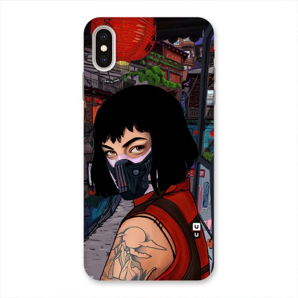 Money Heist Tokyo Mask Back Case for iPhone XS Max