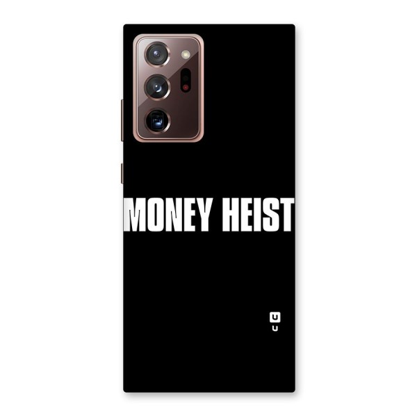 Money Heist Typography Back Case for Galaxy Note 20 Ultra