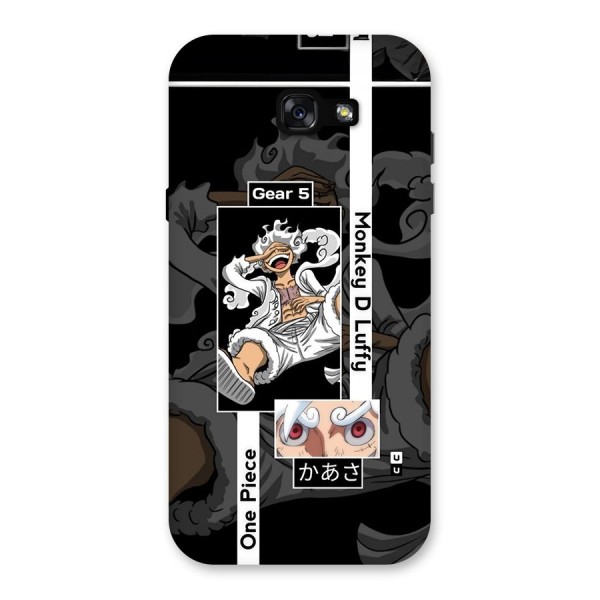 Monkey D luffy New Gear Back Case for Galaxy A7 (2017)