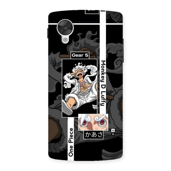Monkey D luffy New Gear Back Case for Google Nexus 5