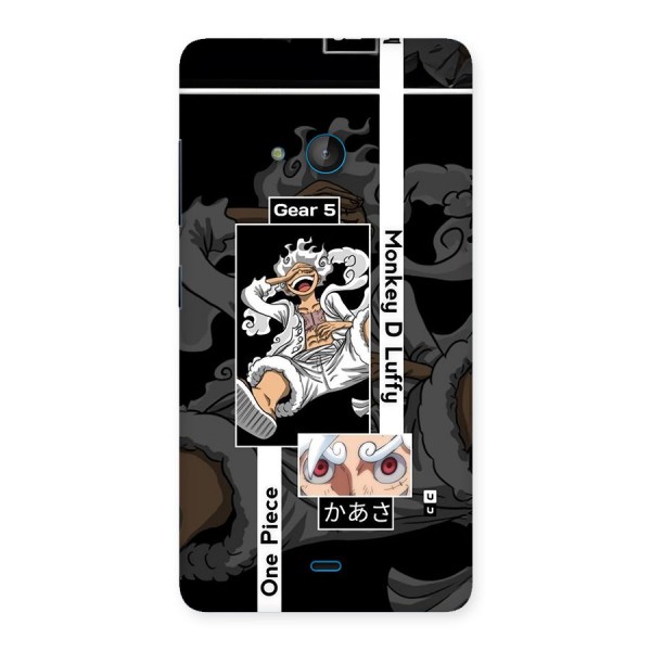 Monkey D luffy New Gear Back Case for Lumia 540