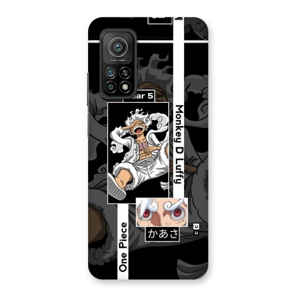 Monkey D luffy New Gear Back Case for Mi 10T 5G