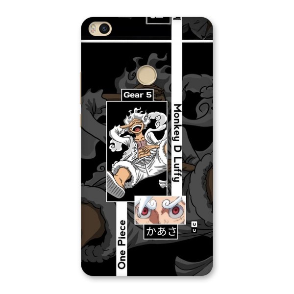 Monkey D luffy New Gear Back Case for Mi Max 2